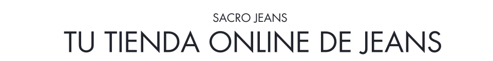 Tienda de Jeans Online - Sacro Jeans